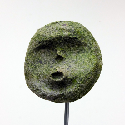 Algae Mask (Blowing Kid), 20 x 20 cm.